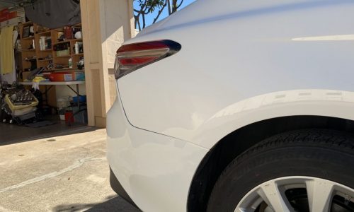 After Tint Garage - Paintless Dent Repair