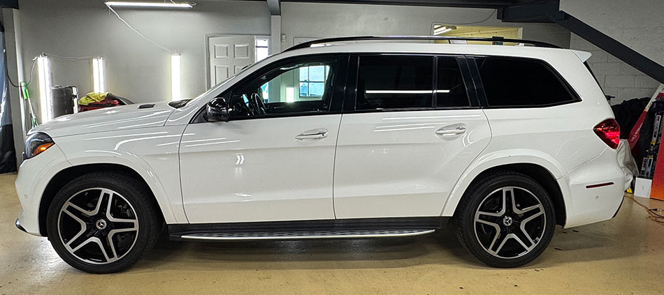 Vehicle Window Tinting - Before Tint